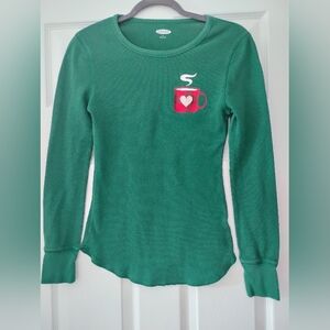 Old Navy Green long sleeve shirt